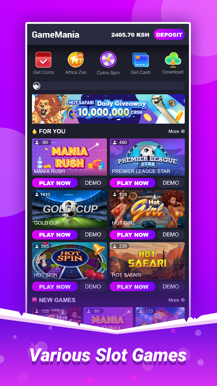 GameMania APK screenshot