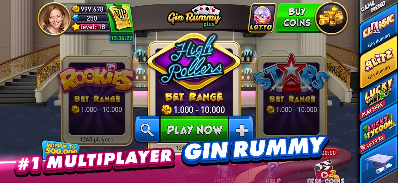 Gin Rummy Plus apk screenshot