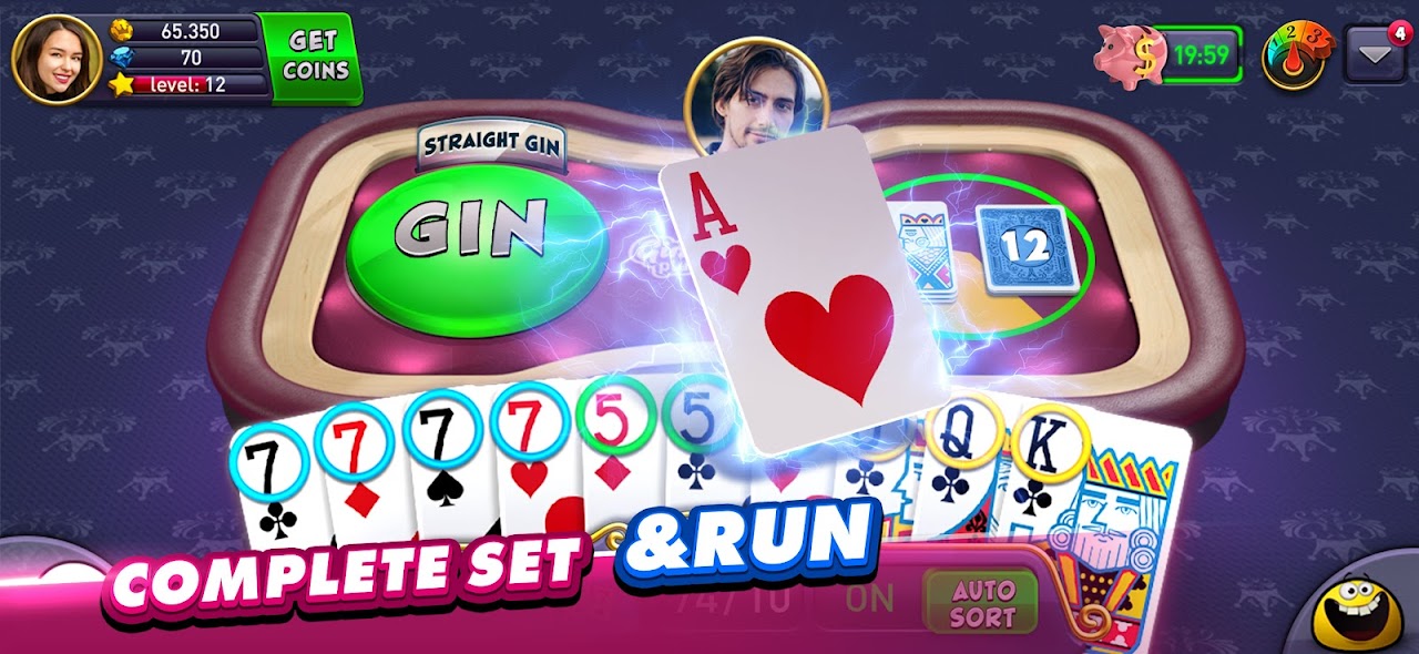 Gin Rummy Plus apk screenshot