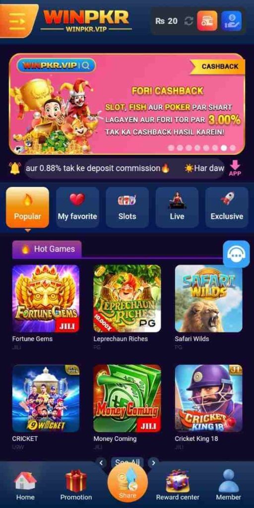 WINPKR APK screenshot