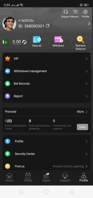 P999 screenshot