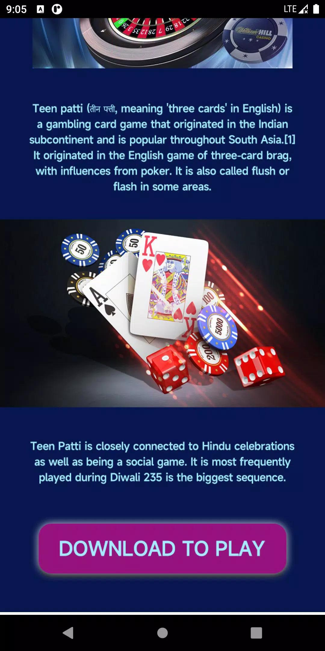 Teen Patti Joy APK screenshot