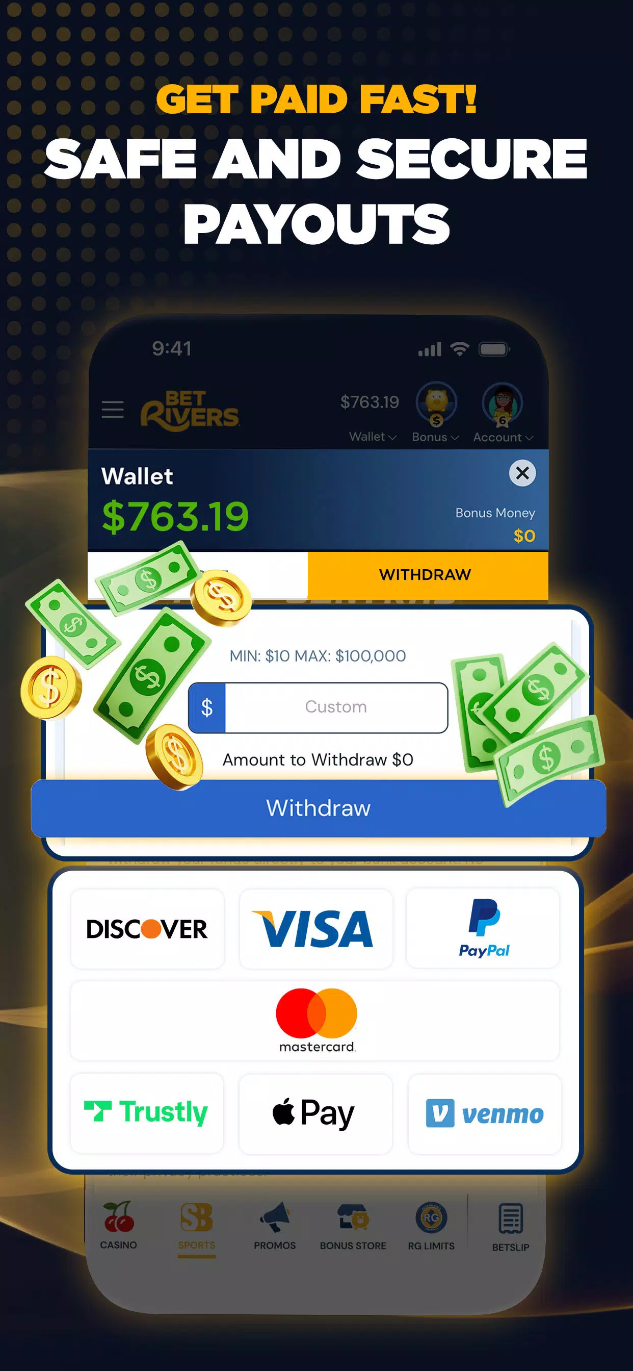 BetRivers Casino screenshot