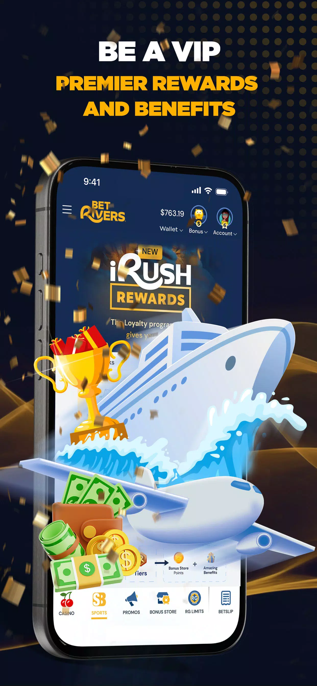BetRivers Casino screenshot