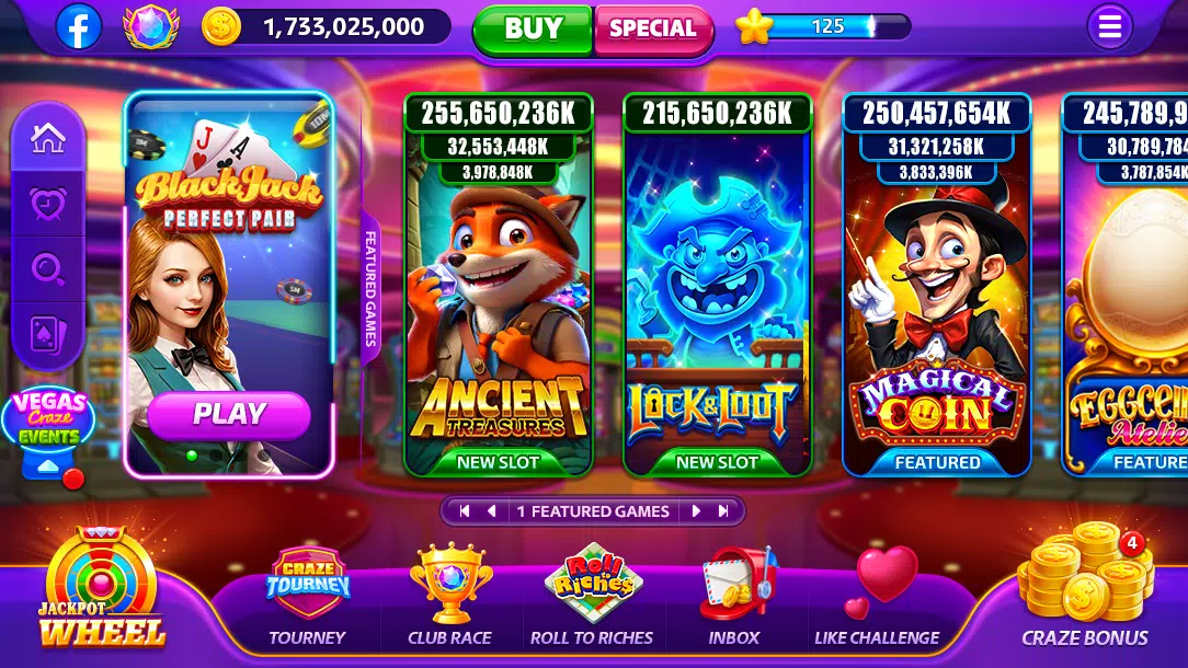 Vegas Craze Casino screenshot