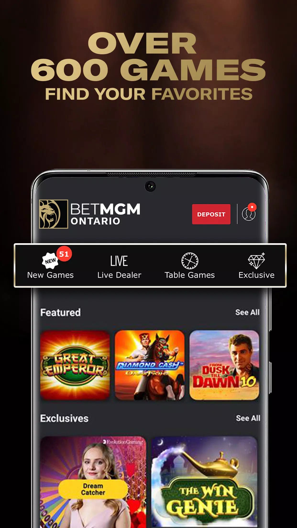 BetMGM Casino screenshot
