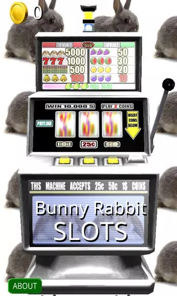 3D Bunny Rabbit Slots screenshot