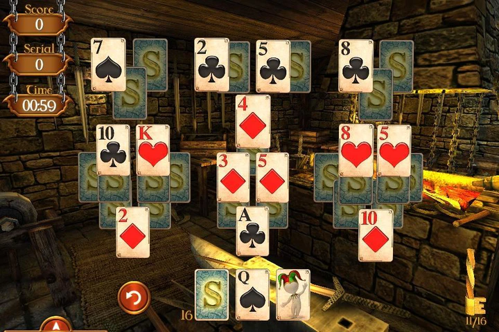 Solitaire Dungeon Escape screenshot
