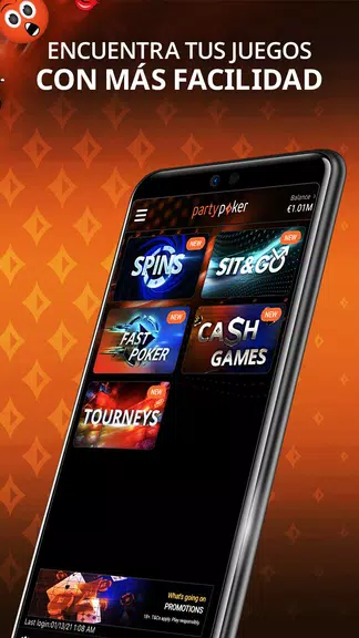 Partypoker screenshot