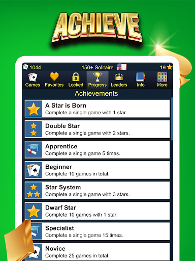 150+ Card Games Solitaire Pack APK screenshot