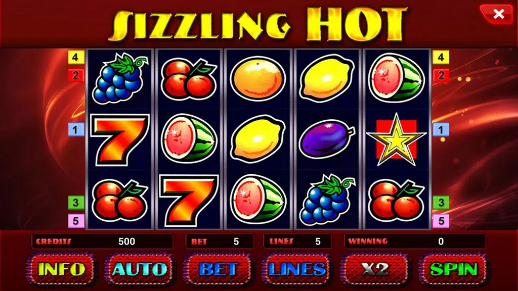 Sizzling Hot™ Deluxe Slot screenshot