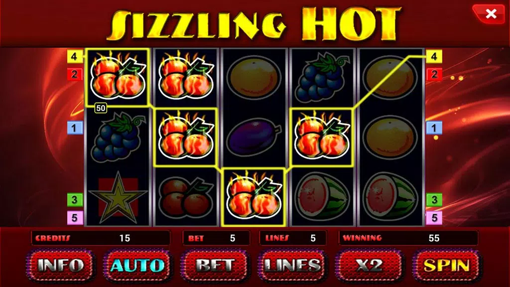 Sizzling Hot™ Deluxe Slot screenshot