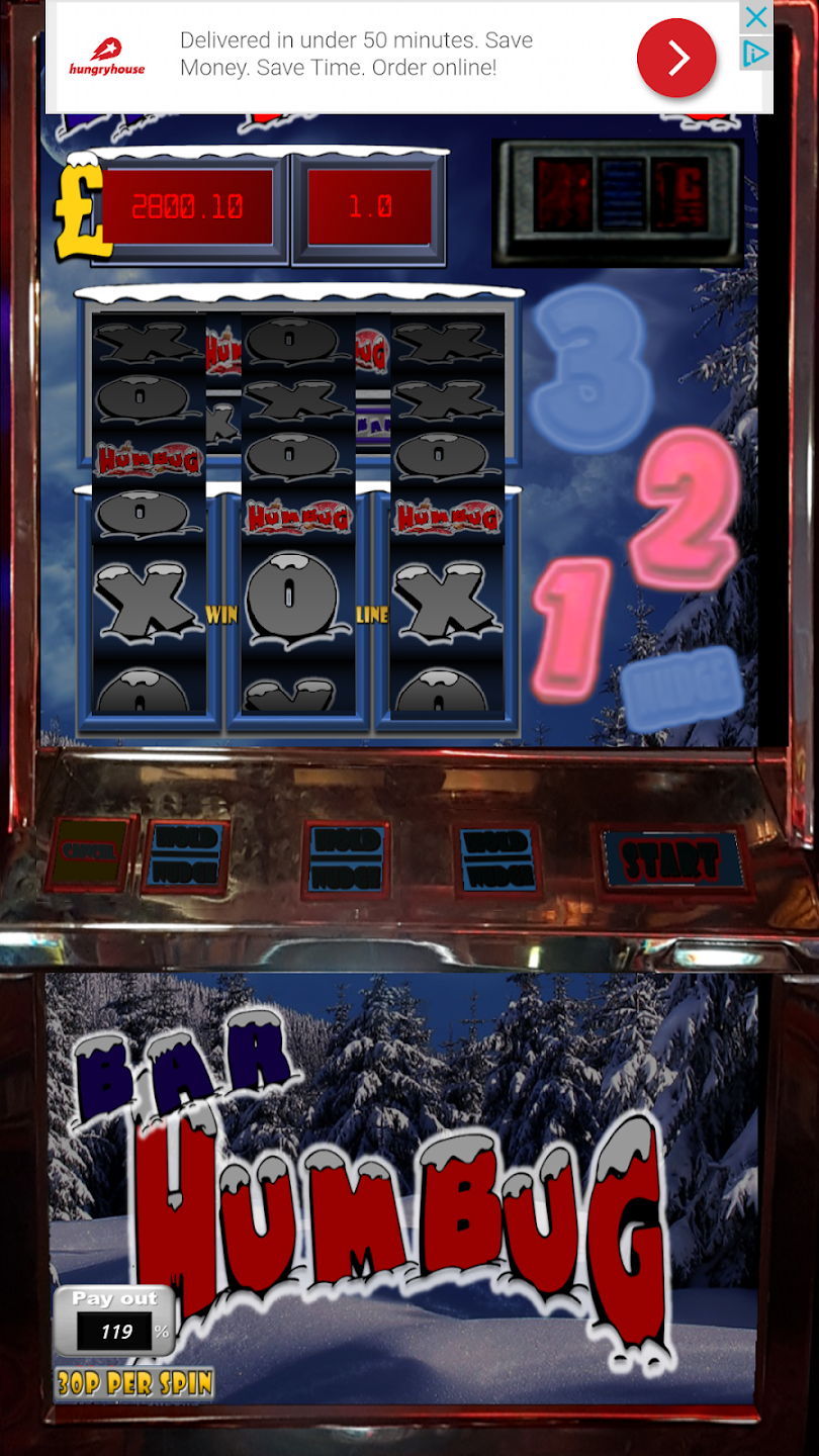 Bar Humbug Christmas Slot Android screenshot
