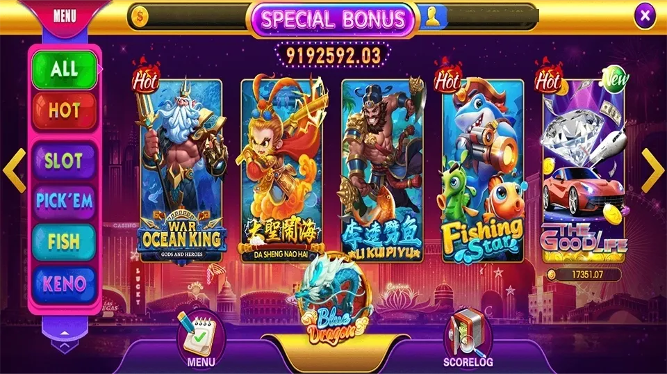 Blue Dragon 777 screenshot
