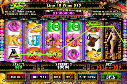 Carnival Fiesta Slots screenshot