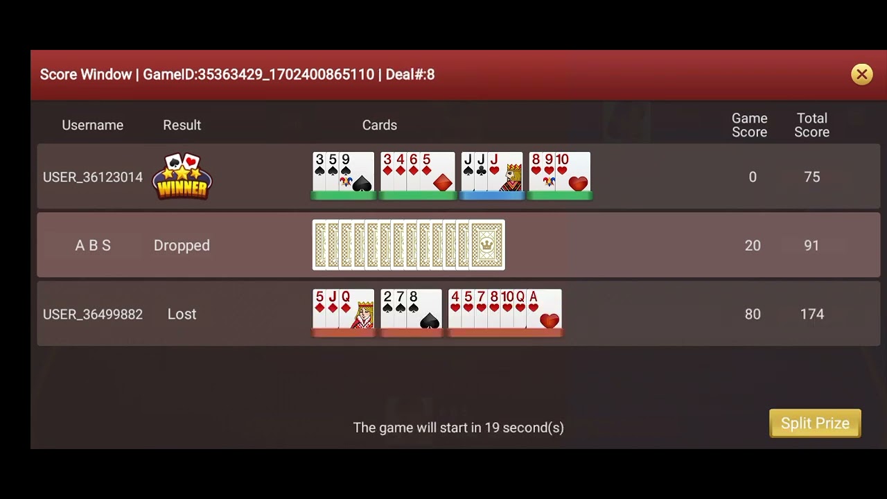 Wow Rummy Club 1.0.0 screenshot