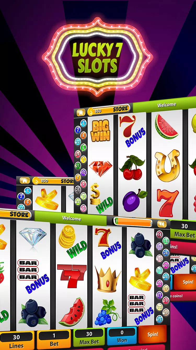 Lucky 7’s Slot Machines screenshot