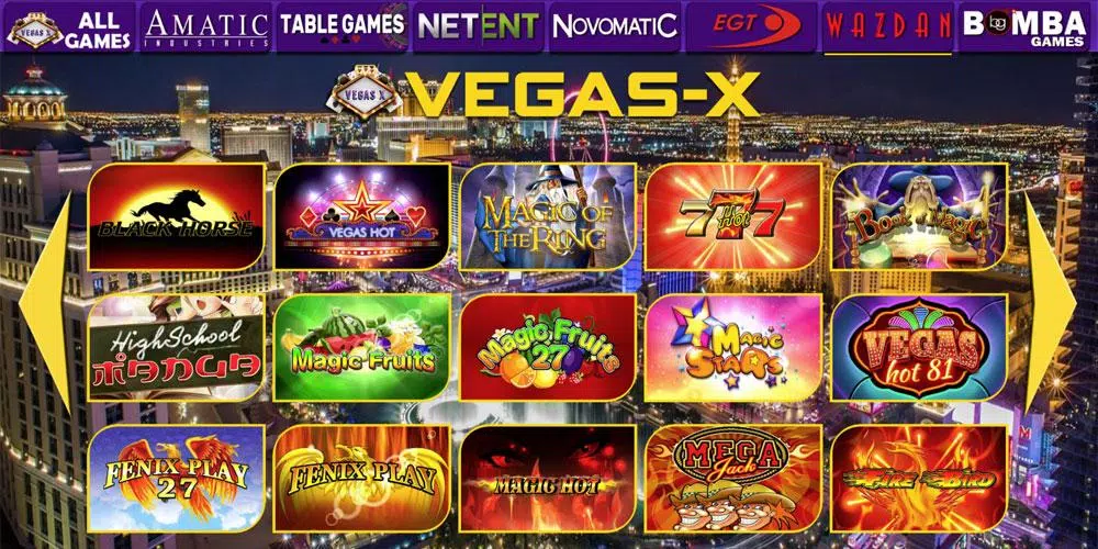Vegas X screenshot
