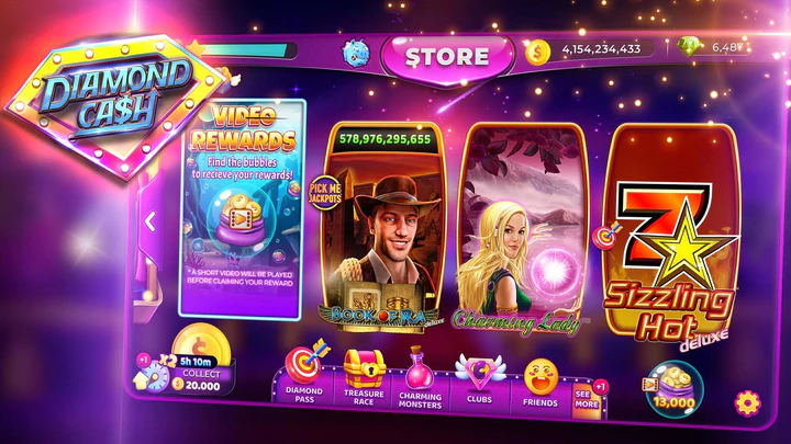 Diamond Cash Slots 777 Casino Mod screenshot