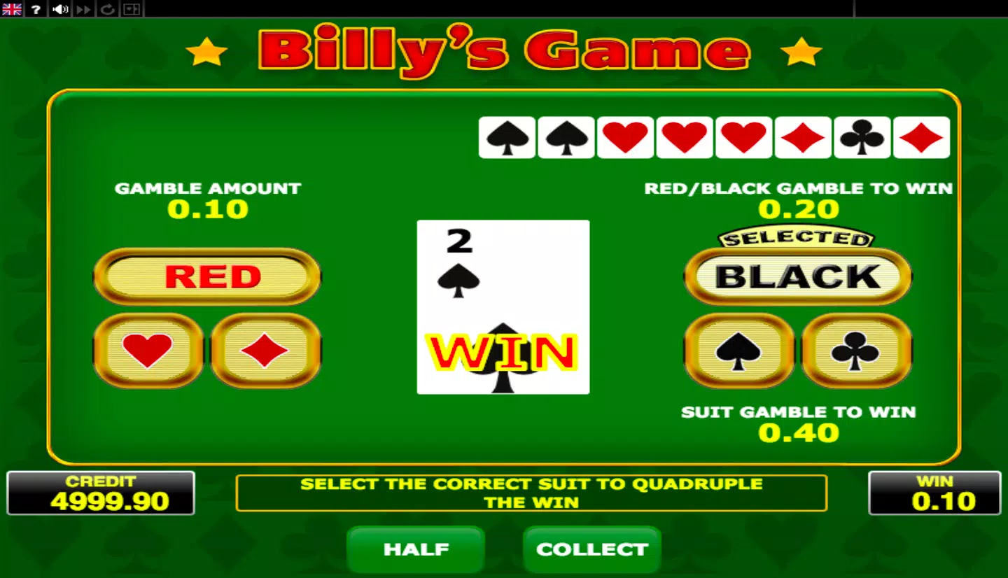 Billy777 screenshot