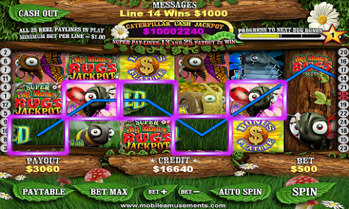 Big Money Bugs Slots screenshot