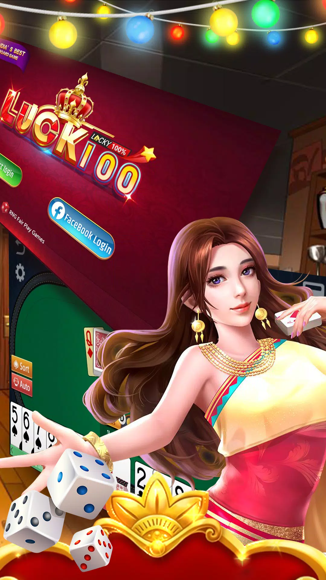 Lucky 100 Game screenshot
