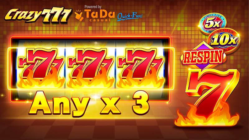 Crazy 777 Slot-TaDa Games 1.1.3 screenshot
