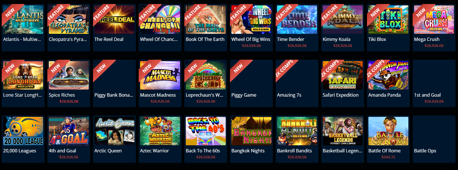 Liberty Slots Casino screenshot