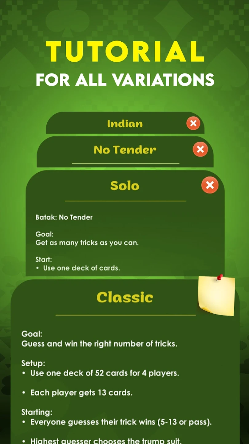 Batak Card Game screenshot