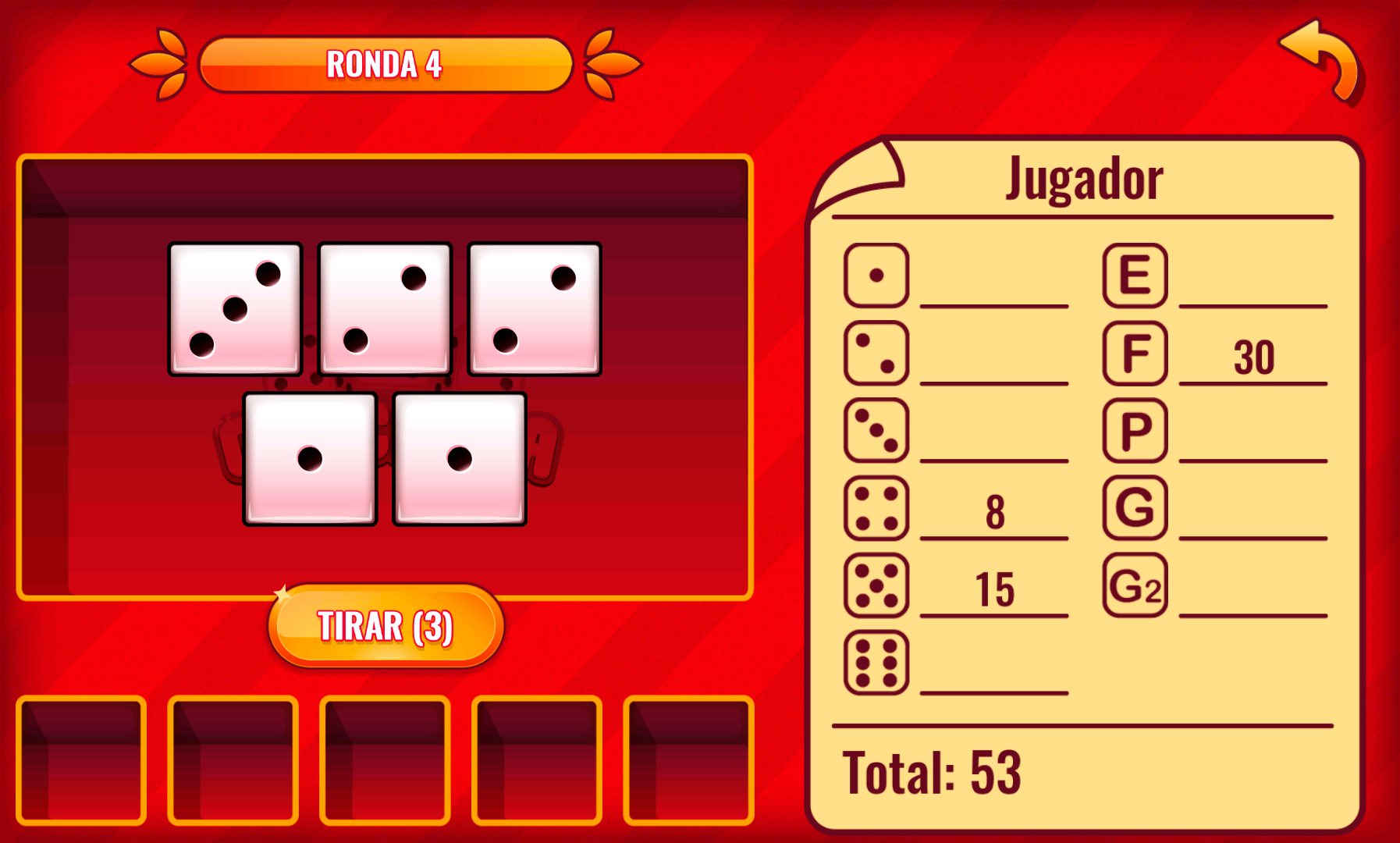 Generala screenshot