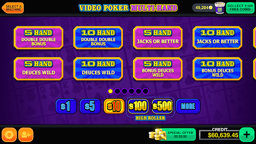 Video Poker Multi Pro Casino screenshot