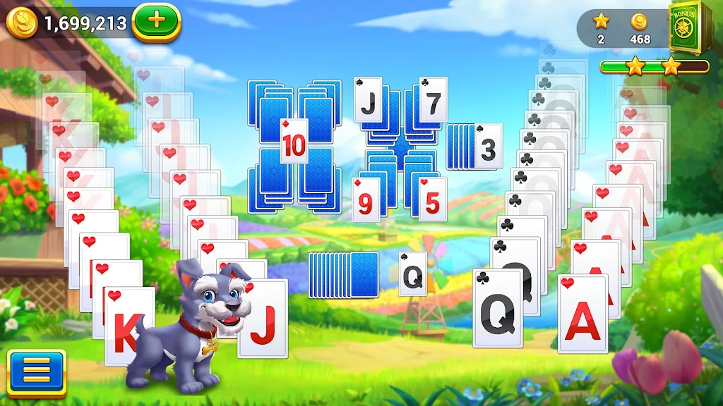 Solitaire Tripeaks Garden screenshot
