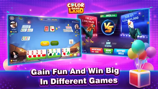 Color Game Land-Lucky Scratch screenshot