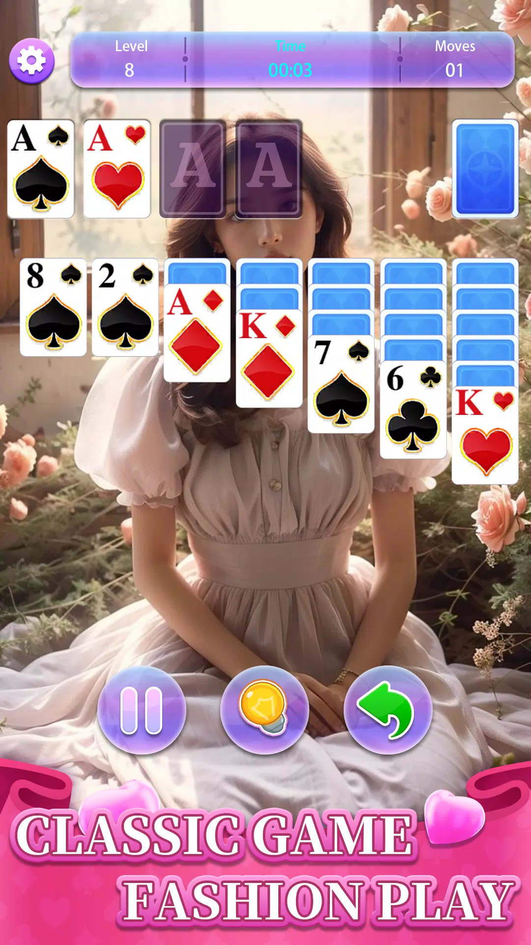 Flirt Solitaire Quest screenshot