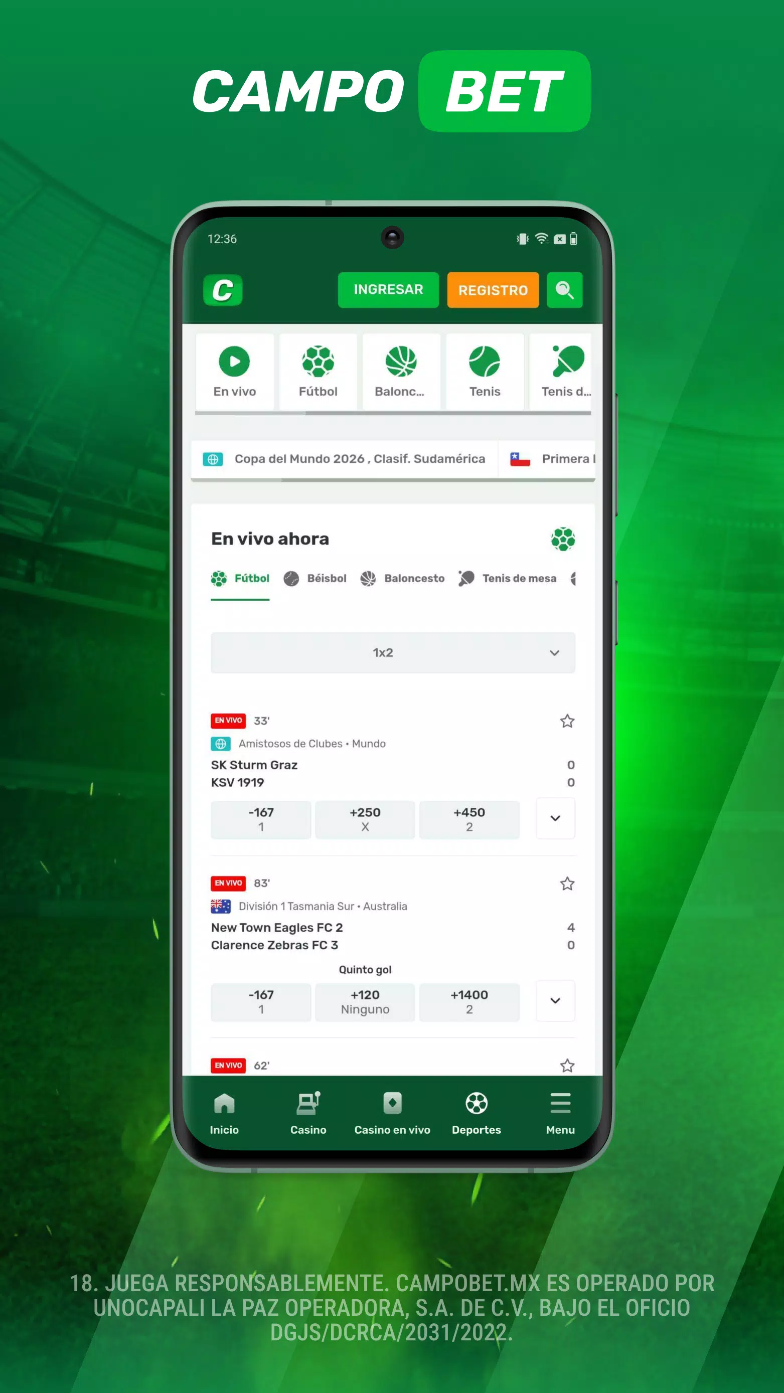 Campobet - Casino y Apuestas screenshot