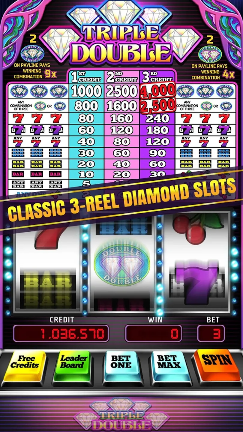 Triple Double Diamond Slots screenshot