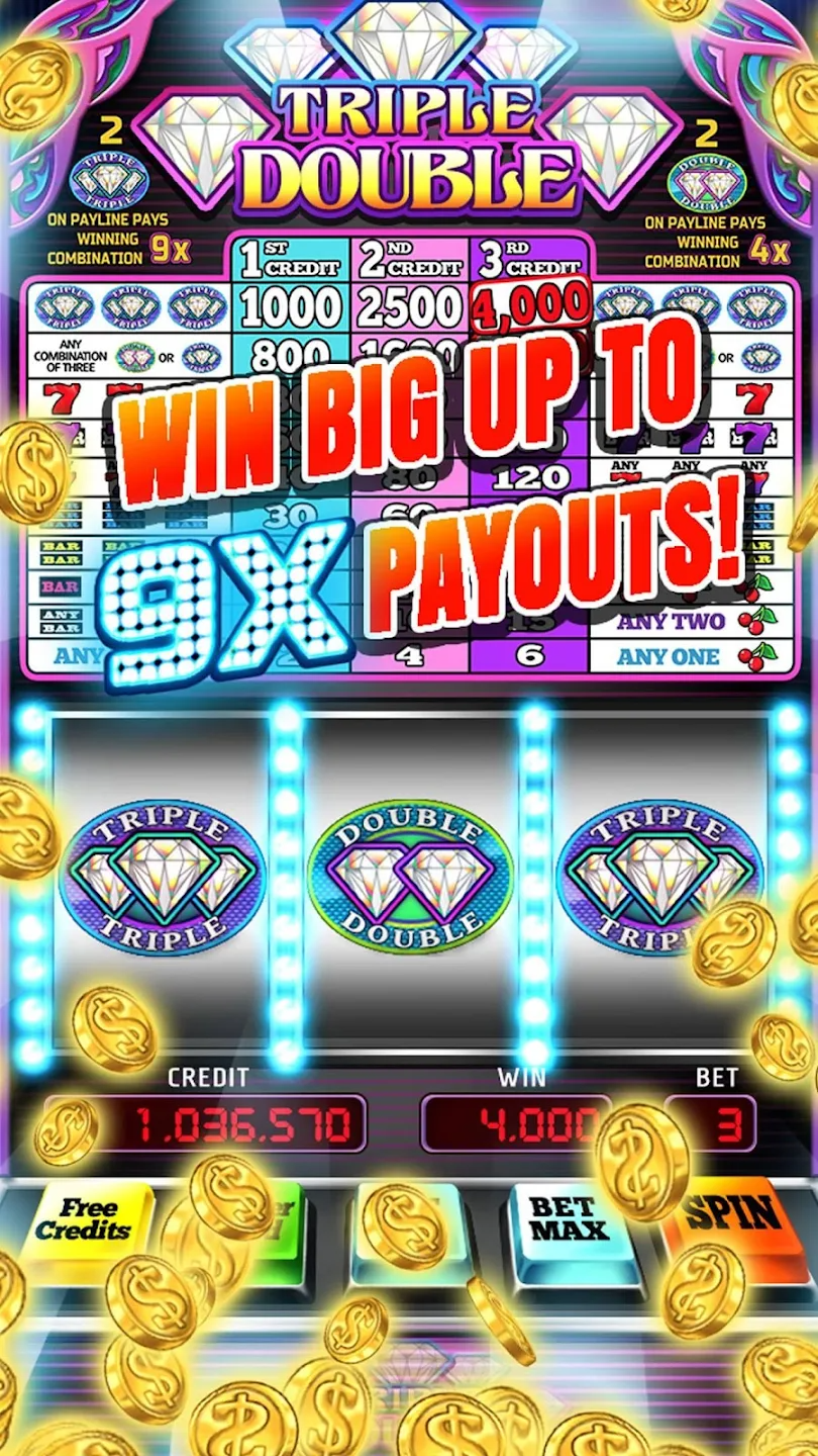 Triple Double Diamond Slots screenshot