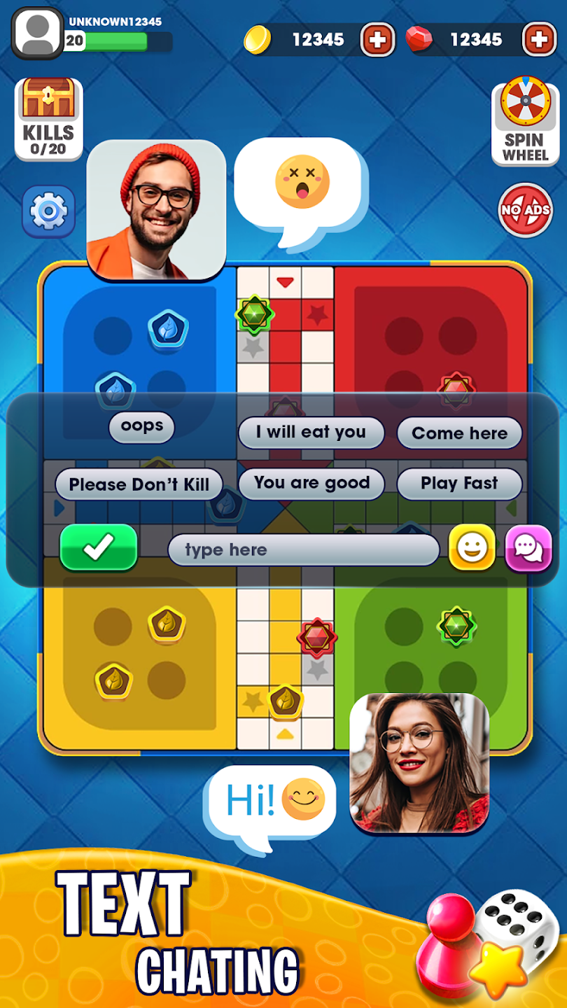 Ultimate Ludo Game Online screenshot
