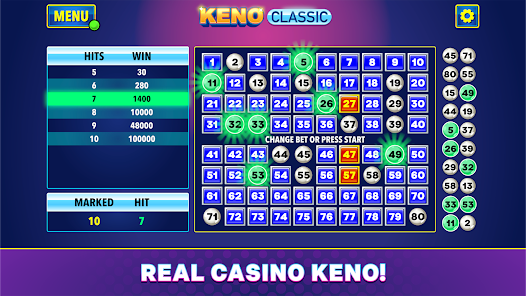 Keno Vegas - Casino Games screenshot