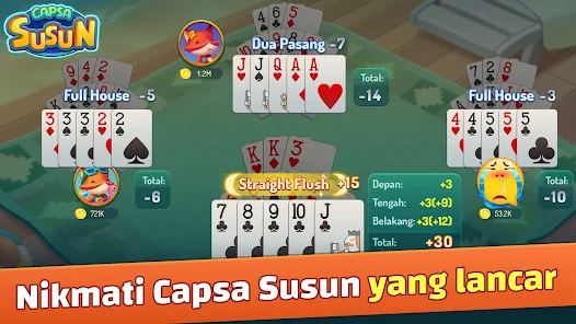 Capsa Susun ZingPlay Remi Kata screenshot