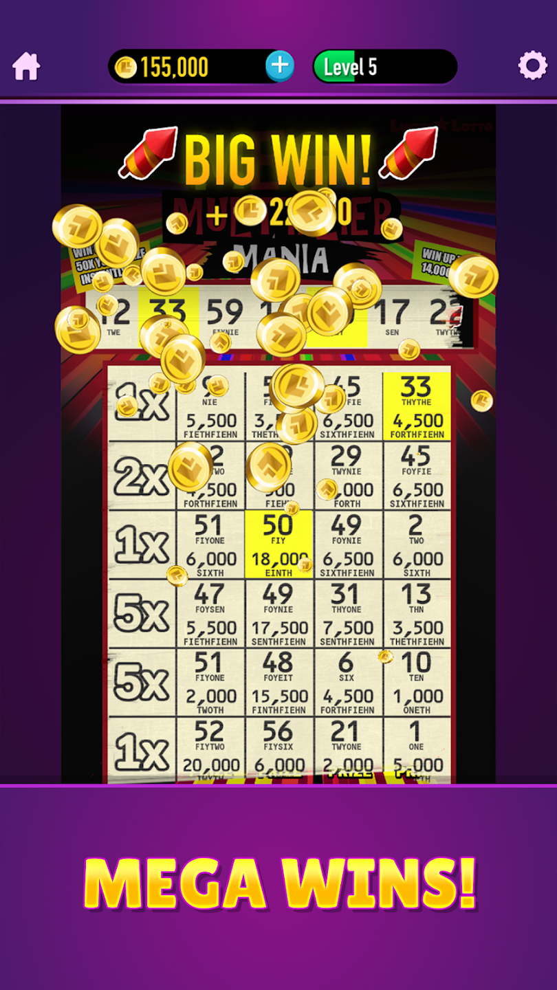 Lucky Lotto - Mega Scratch Off screenshot