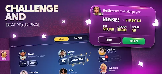 Gin Rummy Extra - Online Rummy screenshot