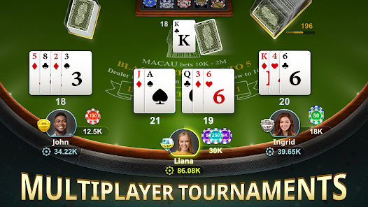 Blackjack Vegas Casino Cards screenshot