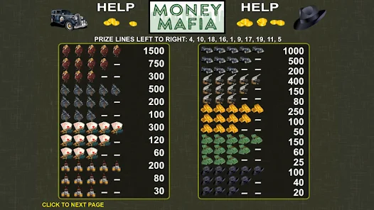 Money Mafia Slot Machine screenshot
