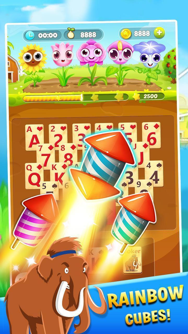TriPeaks Solitaire Primitive screenshot