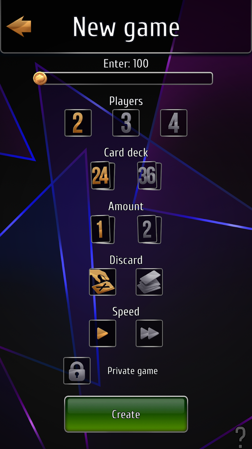 Bluff Online - Card game screenshot