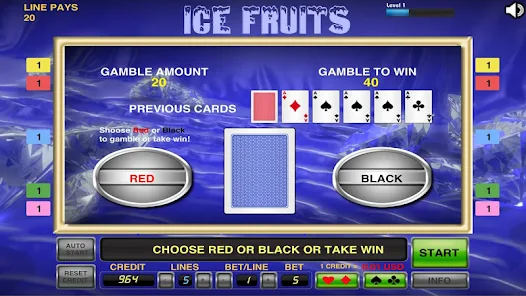 Ice Fruits Slot Machine screenshot