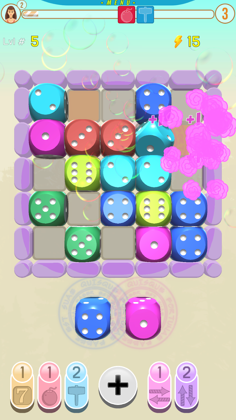 Dice Merge 777 Classic Puzzle screenshot