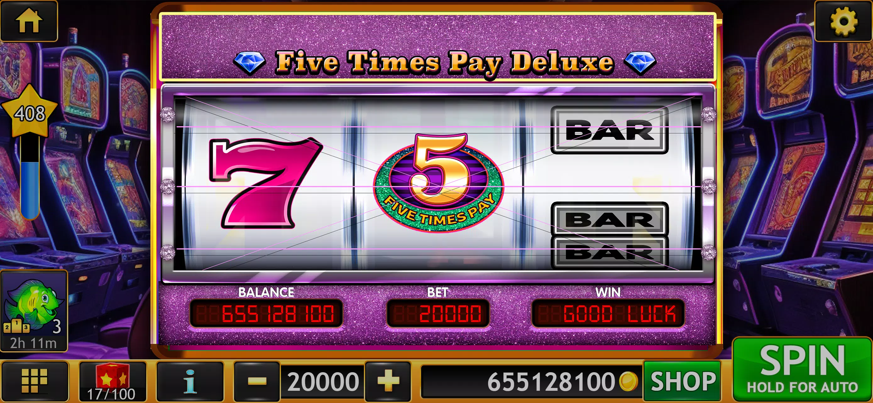 777 Classic Slots Galaxy screenshot