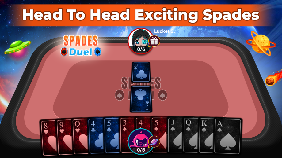 Spades: card game online screenshot